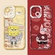 thumbnail image 2 of Bob Esponja-funda de silicona suave para iPhone, carcasa de teléfono de estrella de Patricks para iPhone 14, 13, 12, 11 Pro Max, Mini, XS, X, XR, SE, 6, 6S, 7, 8 Plus, SE, 2020 Fivean unisex, 2 of 2
