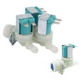 thumbnail image 1 of 5220FR2075L Cold & 5220FR2006H Hot Water Inlet Valve Set for LG Washer ReplaceTAPDRA Spare Part, 1 of 4