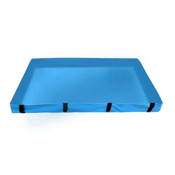 Guinea Pig Cage Liners Washable Guinea Pig Bedding Liner Base Small Animals Habitat Canvas Bottom Reusable Waterproof Cage Bedding Accessories for Rabbit Hamster Hedgehog Ferret 47x24inch Blue