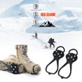 thumbnail image 1 of 1 par de agarres de nieve Bsvklp de 5 picos antideslizantes para niños, 1 of 7