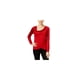 thumbnail image 1 of INC Blusa metálica para mujer, roja, mediana, 1 of 2