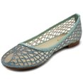 thumbnail image 3 of Ollio Women's Shoes Breathable Mesh Glitter Comforts Slip-on Ballets Flats BN10, 3 of 6