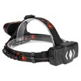 thumbnail image 2 of Faro recargable con diadema de la cabeza ajustable Linterna Linterna Luces de actividad al aire libre para acampar Senderismo Escalada Inevent OD019694-00B, 2 of 7