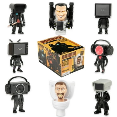 Skibidi Toilet Mystery Collector Series, 1 of 8 Characters, Officially Licensed Skibidi Toilet Merch, Ages 13 and up