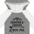 thumbnail image 4 of Inktastic Grandma Grandpa Love Me Arrow Boys or Girls Long Sleeve Baby Bodysuit, 4 of 5