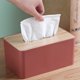 thumbnail image 3 of Caja de pañuelos multifunción, dispensador rectangular de pañuelos faciales para comedor, cocina, tocador de dormitorio y decoración del hogar, rosa, 3 of 5
