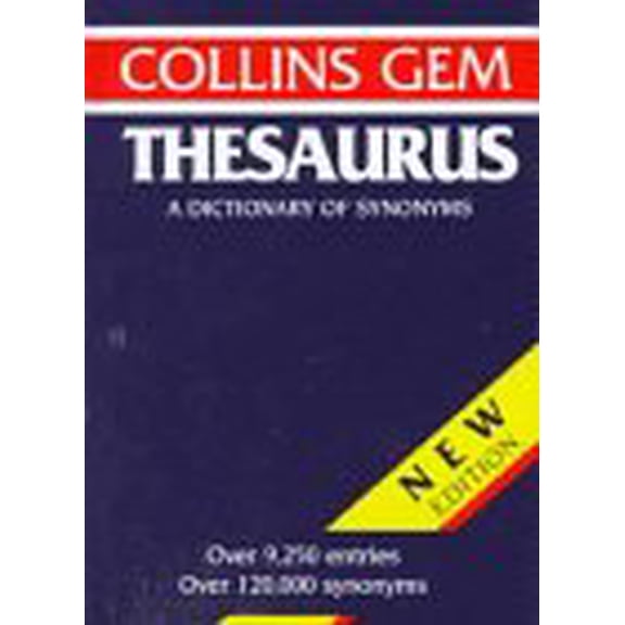 Pre-Owned Collins Gem Thesaurus (Paperback) 0062765035 9780062765031