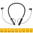thumbnail image 3 of Auriculares Con Banda Para El Cuello, Auriculares Magnétos Inalámbricos BT 5.2, Diseño Ipx5 impermitable, Graves Estéreo Ergonímicos Mejorados, Auriculares Deportivos, 3 of 7