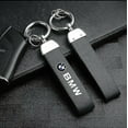 thumbnail image 1 of Bmw Luxury Leather Keychain Keyring Bmw Logo, 1 of 1