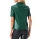 thumbnail image 3 of Camisa de botón de cuero PU INSPIRE CHIC para mujer, blusa de manga corta con cuello, chaqueta, top de fiesta y club XS verde profundo, 3 of 5