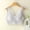 Gray, variant on Women's Lace Wireless Bras Comfort Soft Full Coverage Bralettes No Underwire Tshirt Everyday Sleep Bra