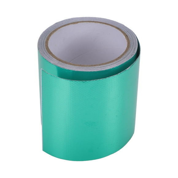 Cinta para camiones RV Car Unique Bargains 3.94"x24.61ft autoadhesiva a prueba de fugas para carpa y toldo lona verde
