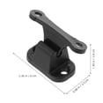 thumbnail image 2 of PAMINGONO 2Ud Gancho Fijo Para Puerta De Remolque Negro Con Fuerte Sujeción Ideal Para Puertas De Rv, 2 of 8