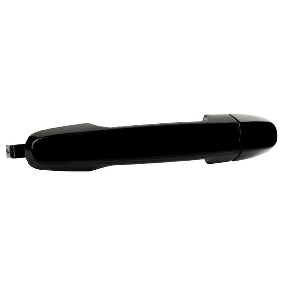 ECCPP Door Handle Exterior Outside Outer Rear Passenger Side for 2002-2006 for Toyota Camry 2004-2008 for Toyota Solara Smooth Black