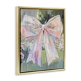 thumbnail image 2 of Stupell Industries French Country Iridescent Pink Bow in Garden Gold Floating Frame Canvas Art, 25 x 31, by The Prints Vibe, 2 of 8