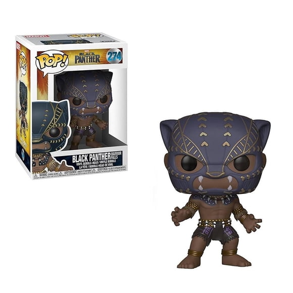 Figura Funko Pop Black Panther Warrior Marvel 4 Pulgadas