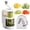 White, variant on Vegetable Spiralizer 4-IN-1 Rotating Blade Veggie Spiralizer Zucchini Noodle Maker with Strong Suction Cup Spiral Vegetable Cutter Slicer - White