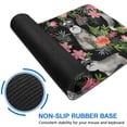 thumbnail image 6 of Long Mouse Pads for Desk,Schnauzer with Pioneer Flower Desk Mats on Top Of Desks, Desk Mouse Pad Extra Large with 3mm Non-Slip Base and Stitched Edge for Gaming,Office,Work,Home 31.5"x11.8", 6 of 6