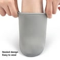 thumbnail image 6 of Hyasfey 1 Pair Toe Warmers Windproof Coldproof Neoprene Toe Warmers Winter Thermal Foot Caps Socks for Cycling Running Hiking Ice Baths, 6 of 7