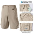 thumbnail image 3 of BASSDASH Men’s Quick Dry Convertible Water Resistant UPF 50+ Pants FP02M, 3 of 7