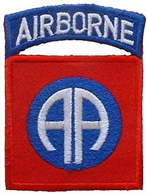 U.S ARMY 82nd Airborne Division Aufnäher Patch Oliv 
