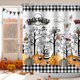 thumbnail image 5 of Juego de cortinas de ducha vintage de Halloween con 12 ganchos, cortina de ducha espeluznante, decoración de cortina de baño de Halloween, cortinas de ducha de Halloween para baño, 5 of 5