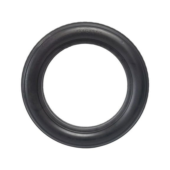 Miiottaa Anti Flat Tire Replacement 12inch Bicycles Bike Tyre with Enhanced Grip 12inch Solid Bicycles Tires Not Easy To Deform