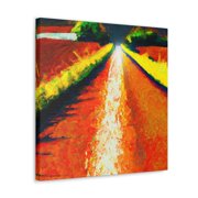 Country Road Minimalism - Canvas