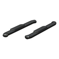 ARIES 4" Black Steel Oval Side Bars, Select Ford Bronco 2-Door Step Nerf Bar Kit