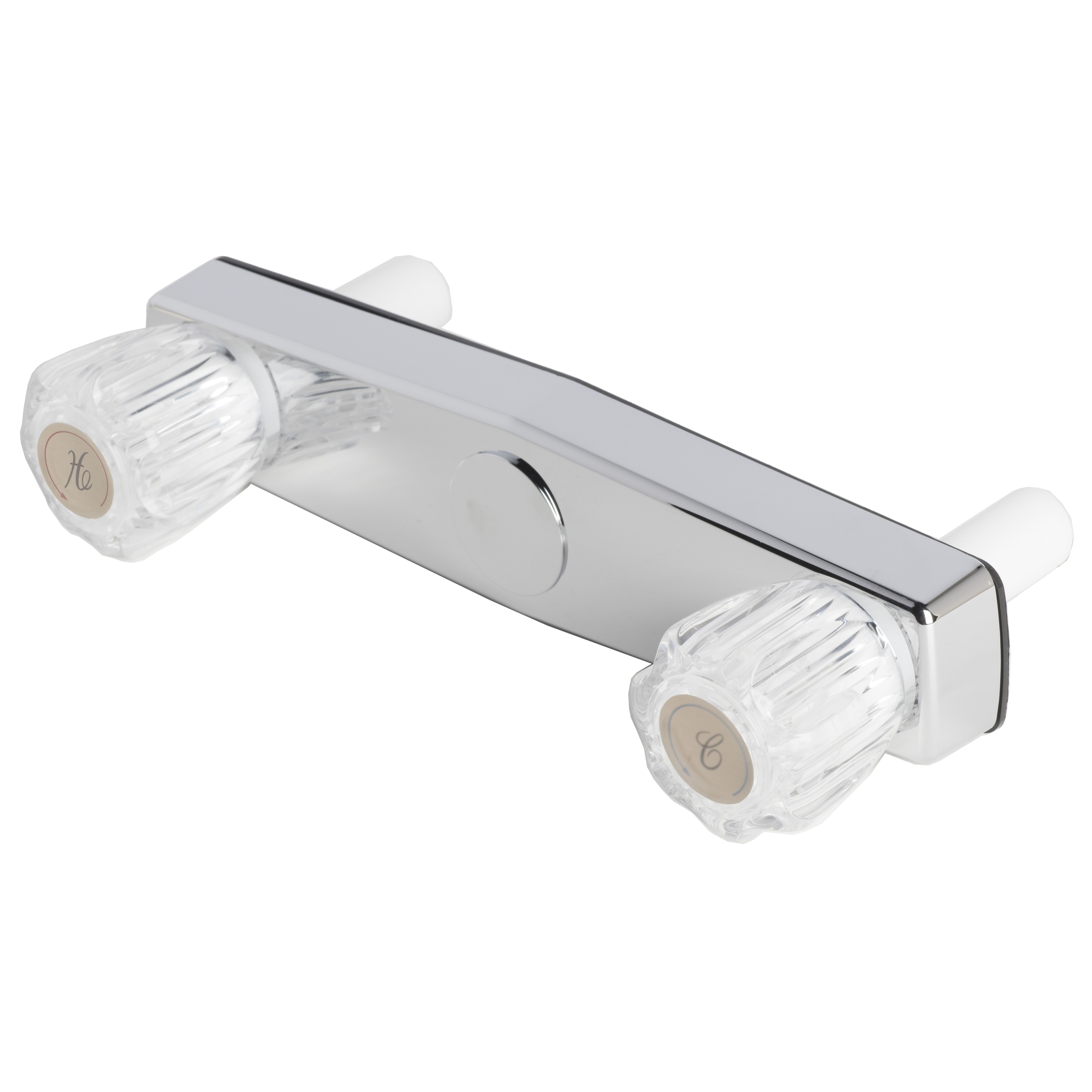 Builders Shoppe Two Handle NonMetallic 8" Shower Faucet Valve for