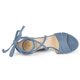 thumbnail image 4 of Sandalias de Mujer Allegra K Tacón En Bloque Cordones Azul Claro 6, 4 of 6