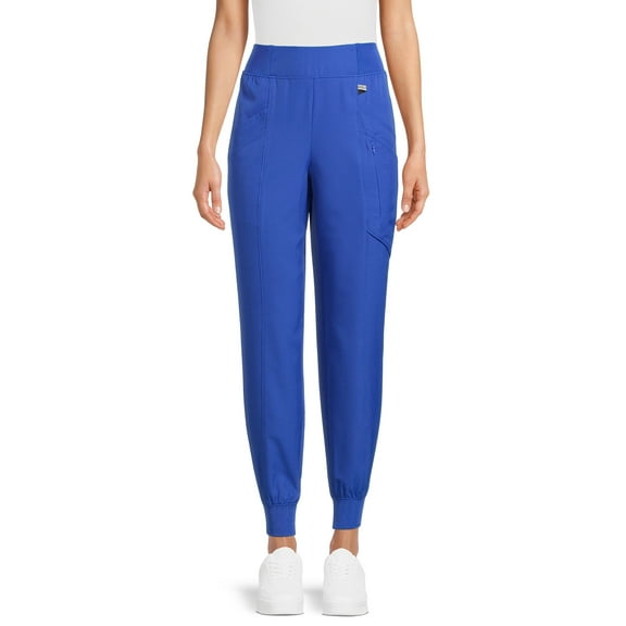 ClimateRight by Cuddl Duds Women’s and Women's Plus Woven Twill Scrub Jogger