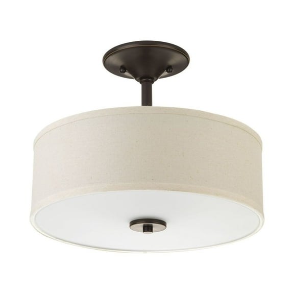 Inspire Collection Two-Light 13" Semi-Flush