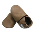 thumbnail image 2 of Mejale Baby Shoes Boys Girls Moccasins Shoes Infant Walker Shoes Toddler Leather Shoes (12-18 Month) Brown, 2 of 6