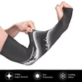 thumbnail image 2 of Balery Black And White Shark Mangas Refrescantes para Brazos para Hombre y Mujer – Transpirables y Absorbentes de Humedad para Mujeres, Hombres y Niños, 2 of 7
