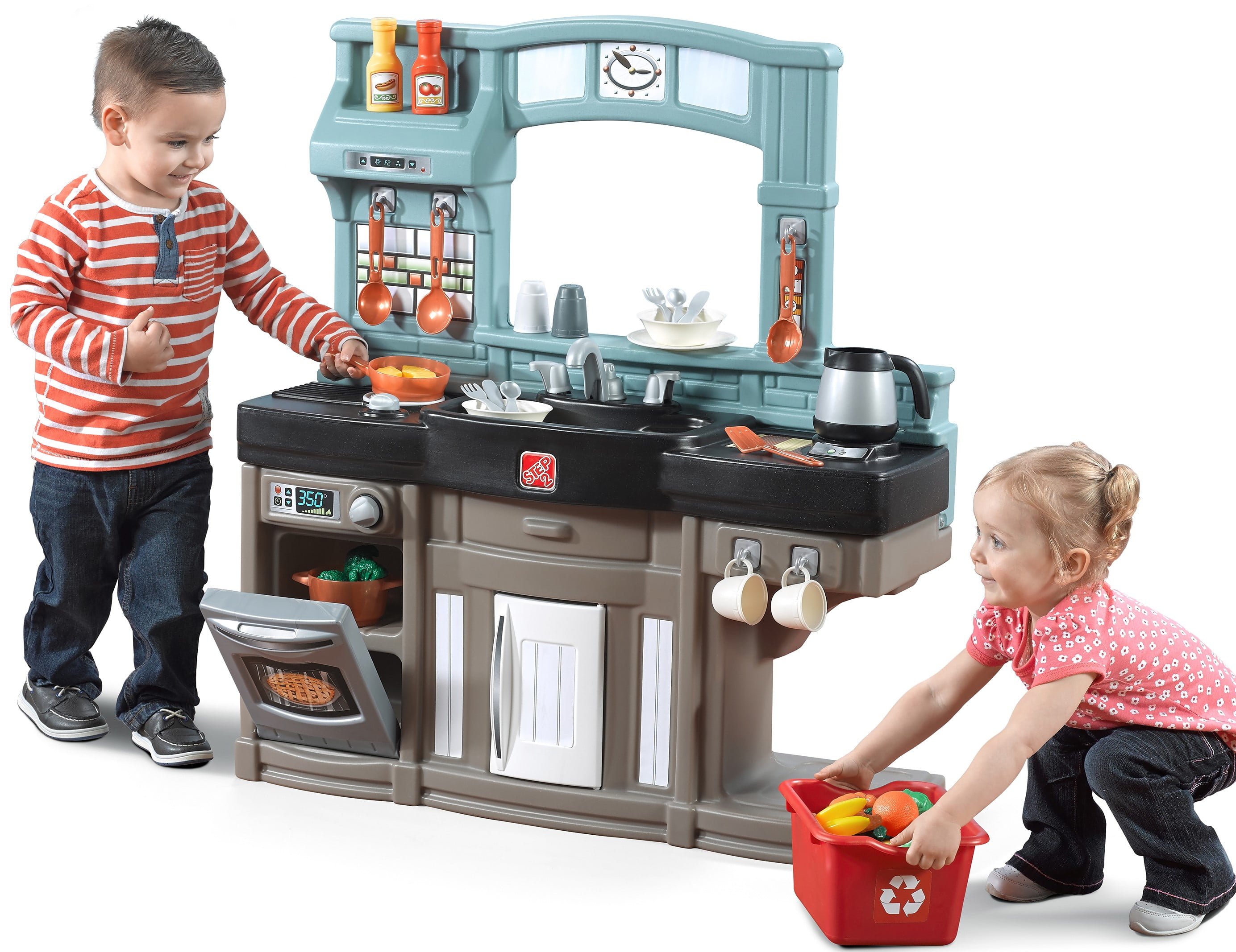 step2 espresso bar play kitchen for kids