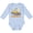AE-Light Blue, variant on Inktastic I'm 1 and Digging It Bulldozer Boys or Girls Long Sleeve Baby Bodysuit