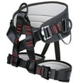 thumbnail image 1 of HLONK Climbing Harness Adjustable Thickness Half Body Harnesses for Fire Rescuing Caving Rock Climbing Rappelling Tree Protect Waist Safety Belts, 1 of 6