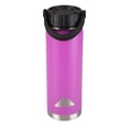 thumbnail image 5 of Ozark Trail 24 oz Double Wall Vacuum Sealed Stainless Steel Water Bottle, Magenta Fire, 2 Pack, 5 of 9
