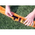 thumbnail image 3 of Bownet Goal Portable Lacrosse Crease - Youth Men's Practice Indoor Outdoor - East to Setup - Portable with Carrying Bag - (Regulation 18' Diameter), Orange, 3 of 5