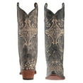 thumbnail image 3 of CORRAL Women's Black Crackle/Bone Embroidery Boots, Size: 9, Width: M (L5048-LD-M-9), 3 of 5