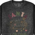 thumbnail image 3 of Disney Winnie The Pooh - Tigger - Santa, I Can Explain - Men's Crew Neck Fleece Pullover, 3 of 6