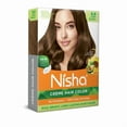 thumbnail image 3 of (6 pack) Nisha Creme Hair Color | Permanent Long Lasting Brown Hair Dye Colour Kit | Light Brown | Mini Box 40gm / 1.35 Oz, 3 of 10
