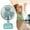 Light Blue, variant on LANpengDZ Retro Desktop Fan Rechargeable Desktop Fan Small Fan Portable And Home Fan A fan Small desktop fan in bright magenta Home & Garden Home appliances Fans fan
