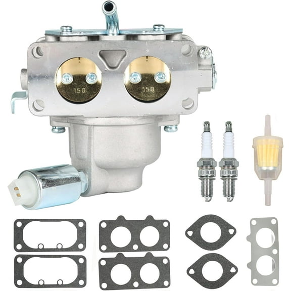 waltyotur Carburetor 791230 799230 699709 499804 Replacement for John Deere L111 L118 L120 LA120 LA130 LA135 LA140 LA145 LA150 Engines Lawn Mower Tractor