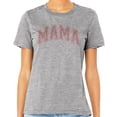 thumbnail image 2 of Pink Arched Mama Shirt Unisex Medium Grey, 2 of 5