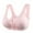 Pink, variant on 2026 Womens Clothing under $5 asdoklhq Bras for Women Plus Size Women's Adjustable Sports Front Closure Extra-Elastic Breathable Lace Trim Bra