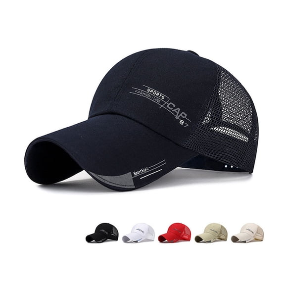 Sales 2026 Under $5 Khaki Embroidered Hat GIJNRIUIUA Baseball Mesh Hat Trucker Sport Outdoor Men Women Unisex Cap Baseball Caps Sun Hats