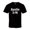 Black, variant on Womens T Shirt Letter Print Crewneck Short Sleeve Breathable Top for Daily Wear Women Graphic Tees Black L