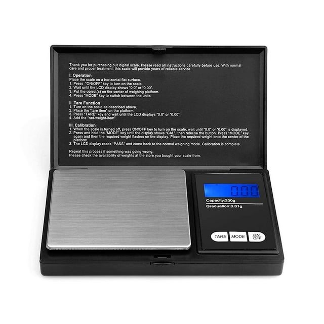 Color Changing Display For Precise Measurement, Digital Pocket Scale With Stainless Steel Platform, Compact Design, Suitable For Travelers And Adventurers